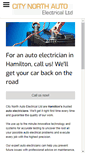 Mobile Screenshot of citynorthautoelectrical.co.nz